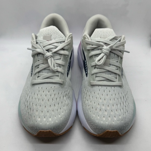 Brook's Women's Ghost 16 White Grey Estate Blue Size 6.5 Wide  NEW - Picture 4 of 13